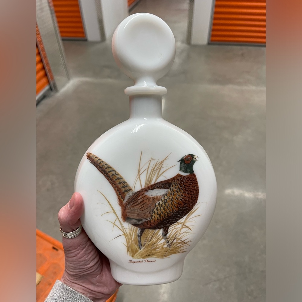 Singer Fields Decanter Pheasant Field Collection 1969